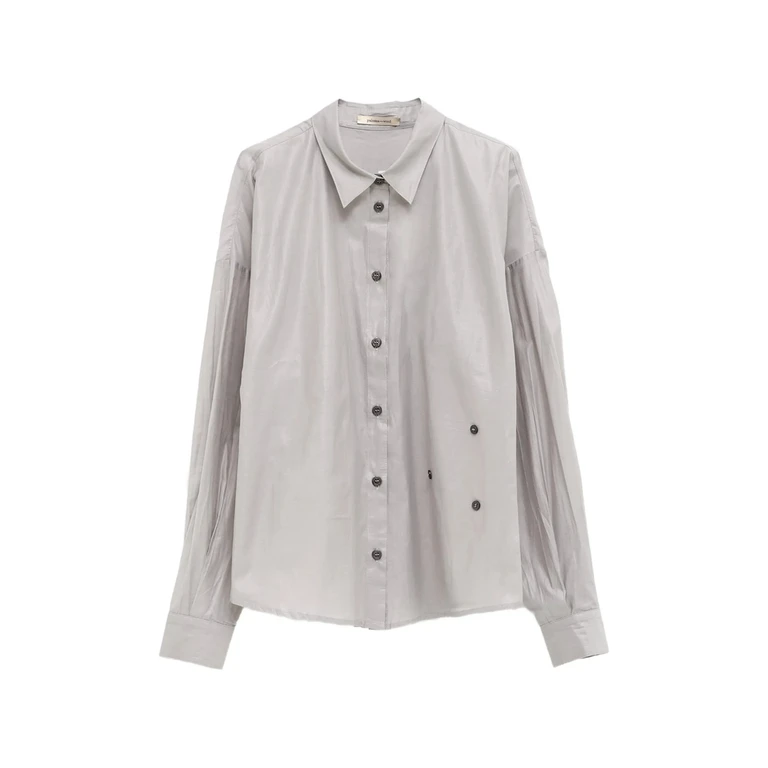 Paloma Wool Donald Pleated-sleeve Button-detail Shirt