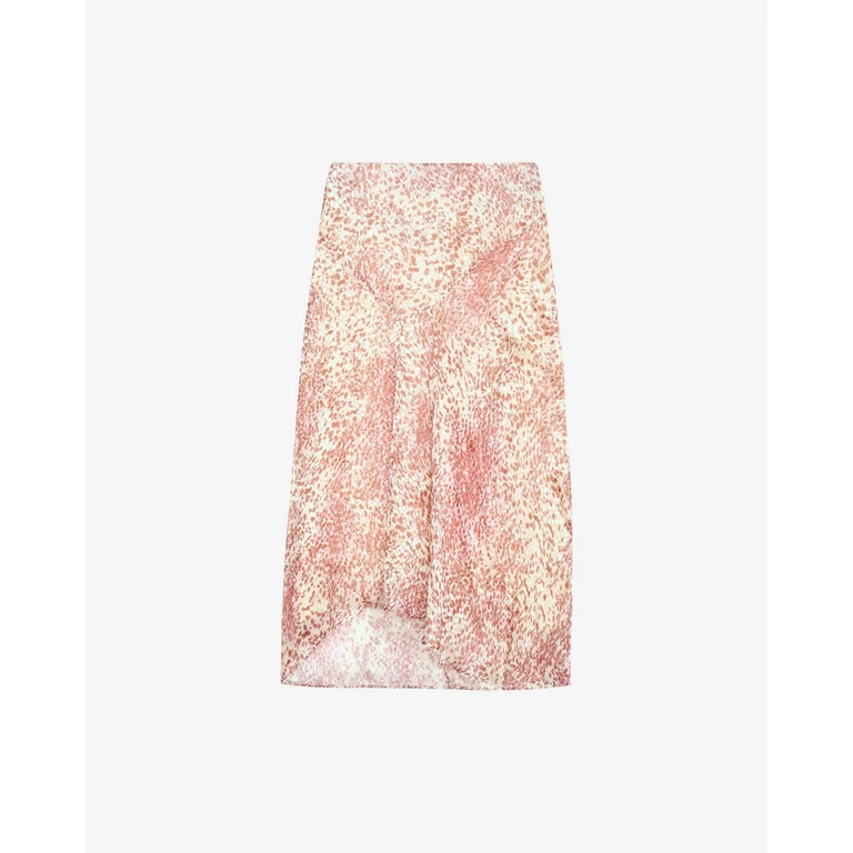 Jupe Lisanne - Femme - Light Red/ecru - Taille38 - Isabel Marant