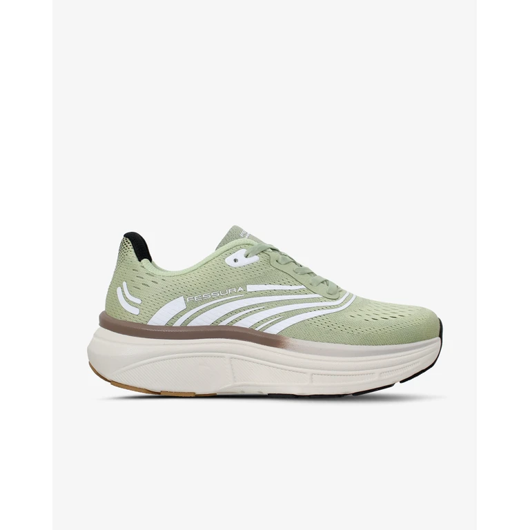Fessura Italia Speed 01 15 Sage White Running Sneakers - Women