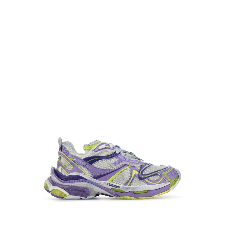 Balenciaga Multicolor Runner 2 Sneakers Eggshelllilacyel - Women