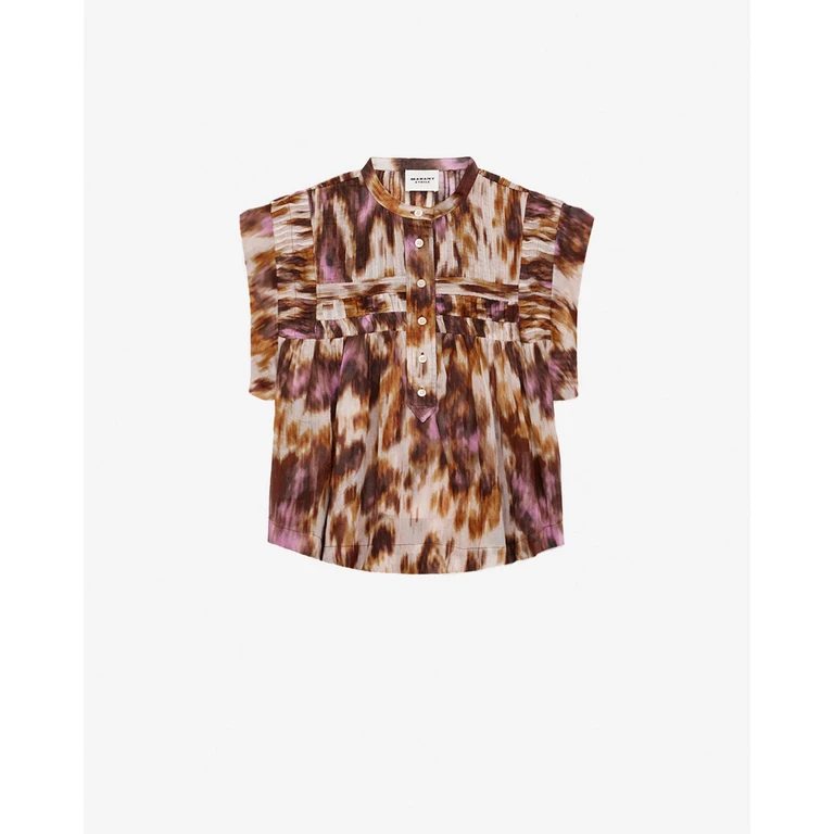 Haut Leaza - Femme - Écru-ocre - Taille40 - Marant Étoile