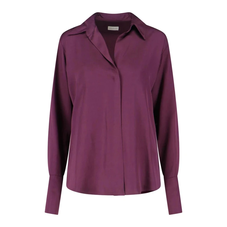 Dries Van Noten Chemise - Violet