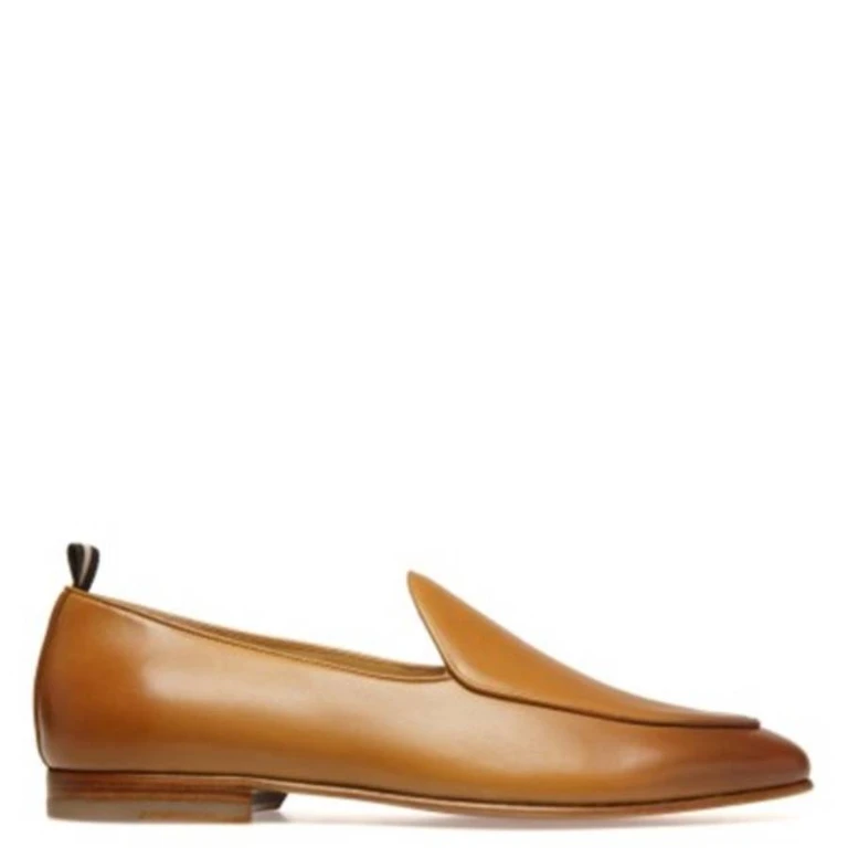 Bally Geremy Salton Leather Loafers, Brand Size 6 ( US Size 7 )