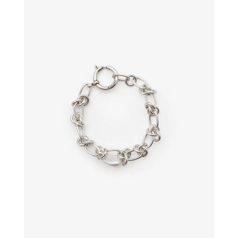 Bracelet Rain Drop Man - Homme - Blanc Et Argenté - Taillet1 - Isabel Marant