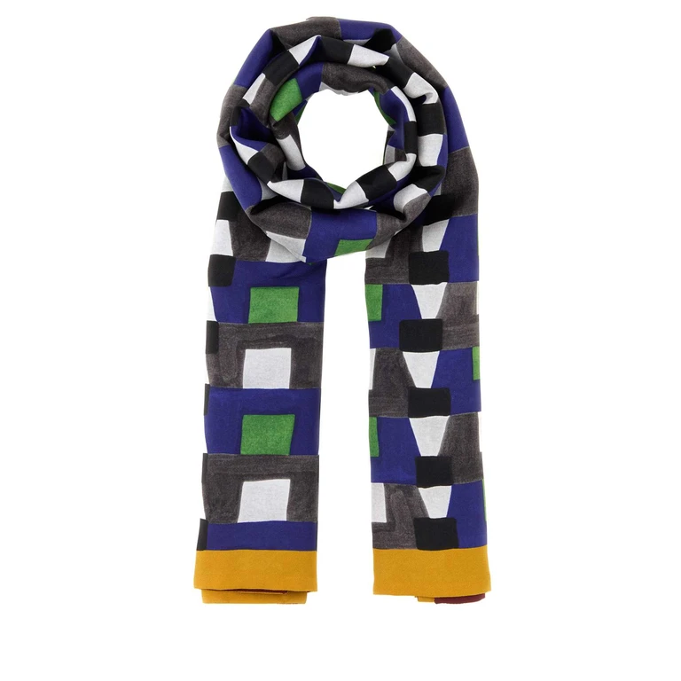Miu Miu Printed Silk Foulard Indacosenape Exterior: Sciarpe E - Women
