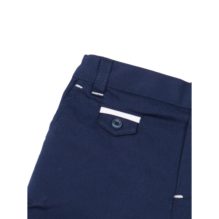 Tartine & Chocolat Pantalone Blue Cotton Elastane Pant