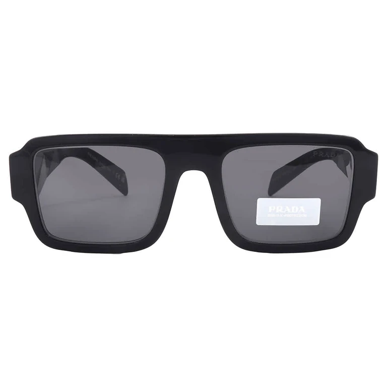 Prada Grey Browline Mens Sunglasses PR A05S 16K08Z 53
