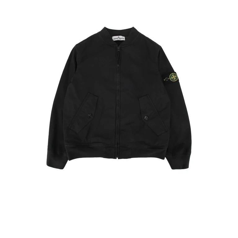 Stone Island Kids Jacket Navyblue Capo: Elastan + Cotone Giacche E Gilet