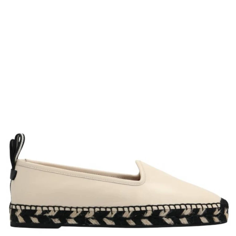 Bally Eddhie Leather Espadrilles, Brand Size 36 ( US Size 5.5 )