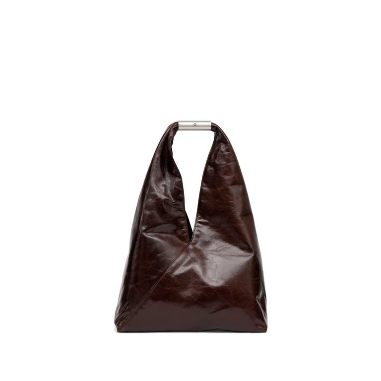Mm6 Maison Margiela Japanese Calf Leather Tote Bag