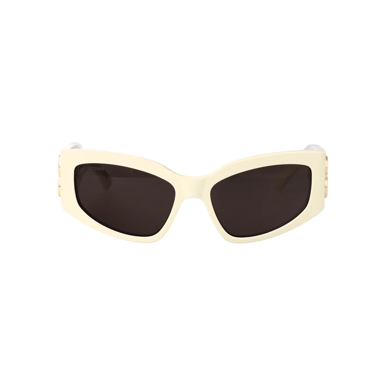 Balenciaga Bb0321s Ivory-ivory-grey Acetate Sunglasses - Women