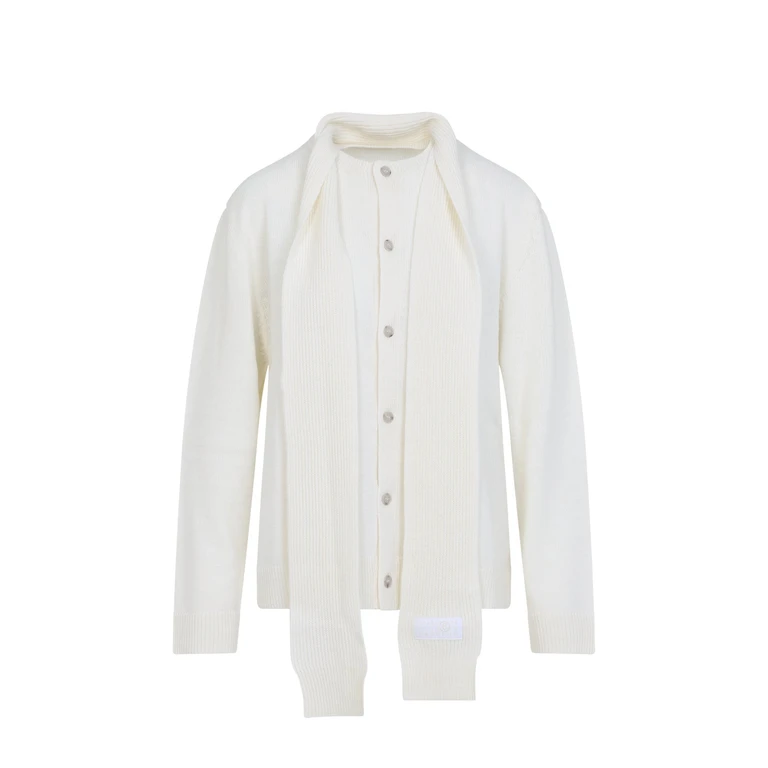 MM6 Maison Margiela Mm6 Wool Cardigan - Women
