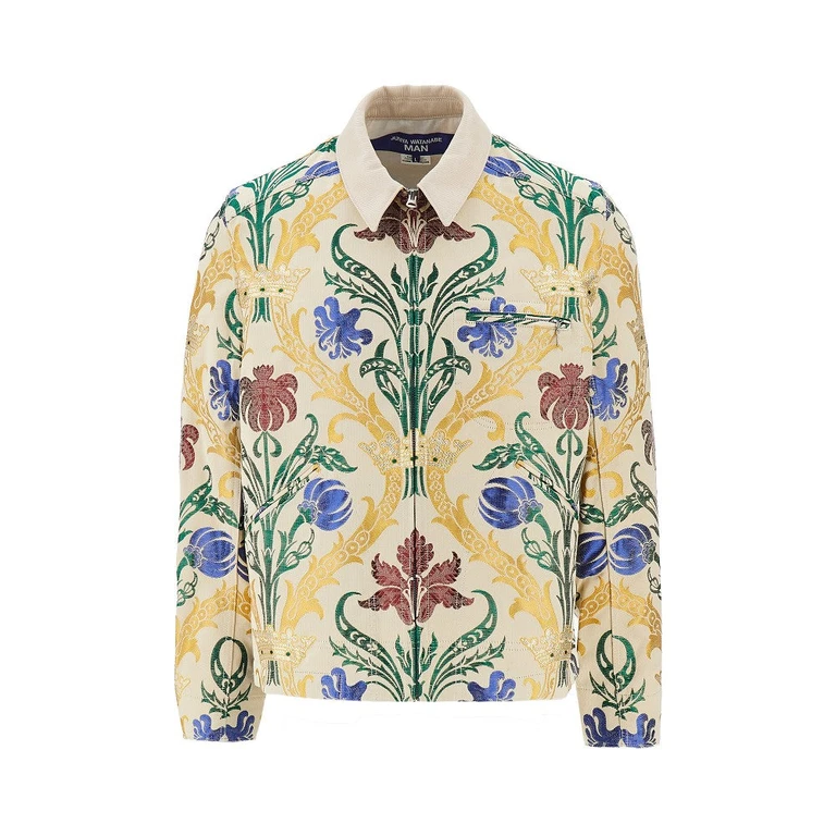 JUNYA WATANABE Lamé damask fabric jacket Man M