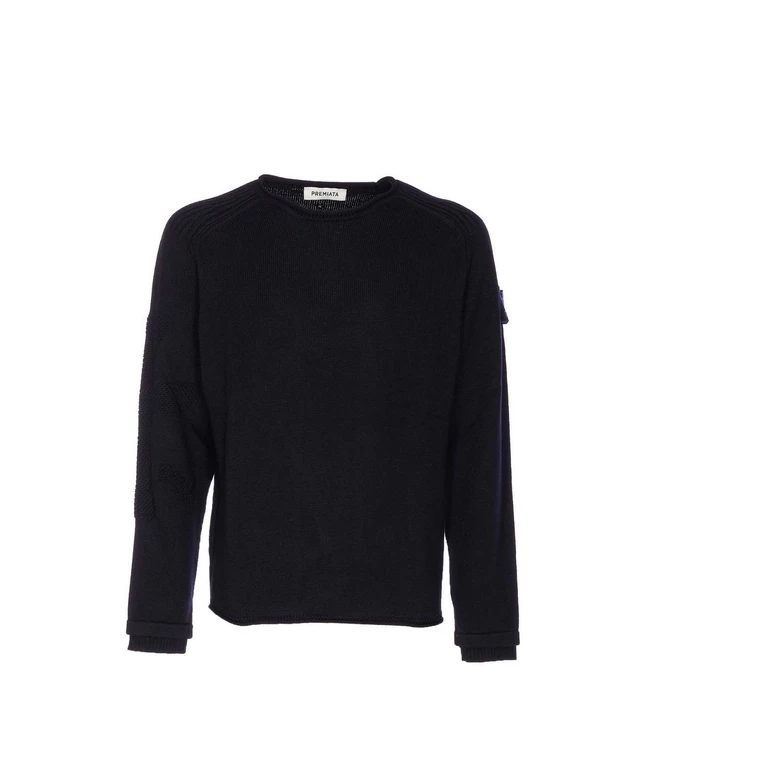 Premiata Pull Col Rond - Bleu