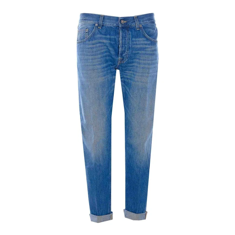 Dondup Jean Droit - Bleu