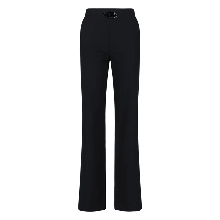Diesel Trousers Black Polyester - Women