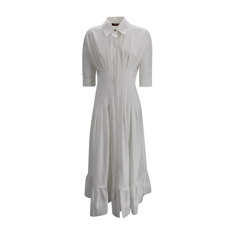 Max Mara Studio Dresses Bianco Ottico - Women
