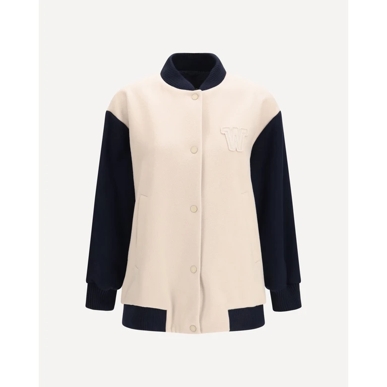 Max Mara Weekend オーバーサイズ ダブルウール ボンバージャケット