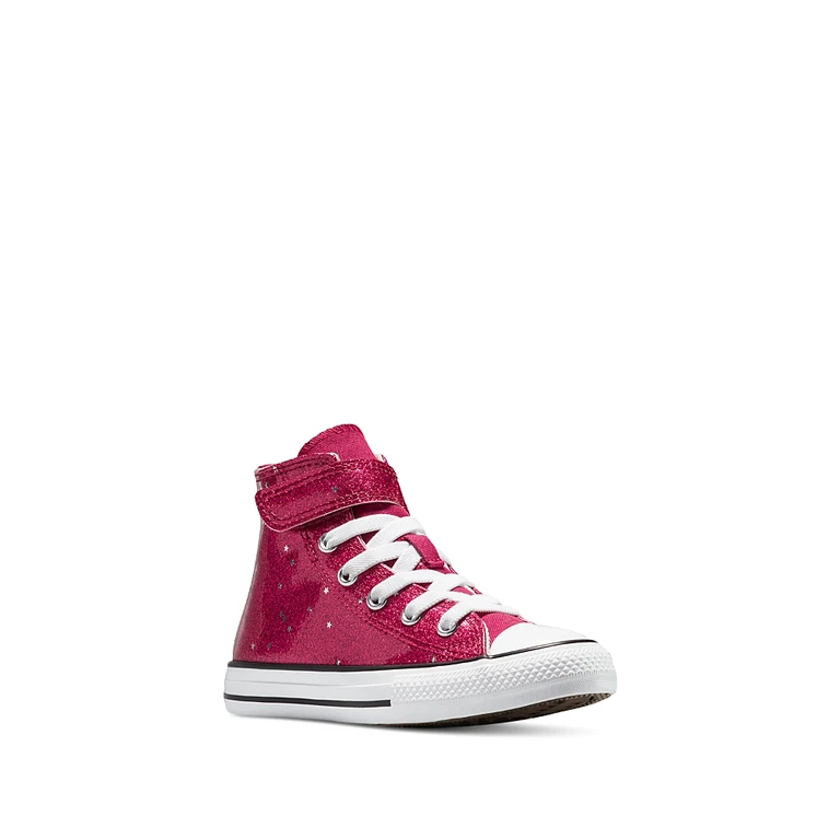 Converse Girls' Chuck Taylor All Star Glitter Easy On Sport Sneakers - Toddler, Little Kid