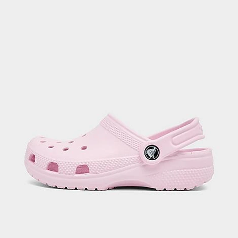 Crocs Little Kids Classic Clog Shoes in Black Size: 1.0