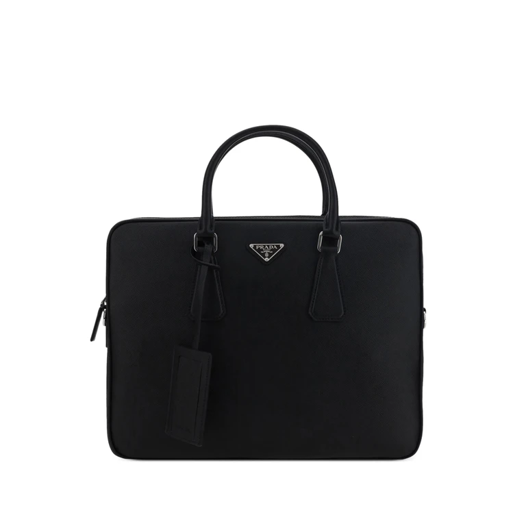 Prada Borsa Da Lavoro Black - Men