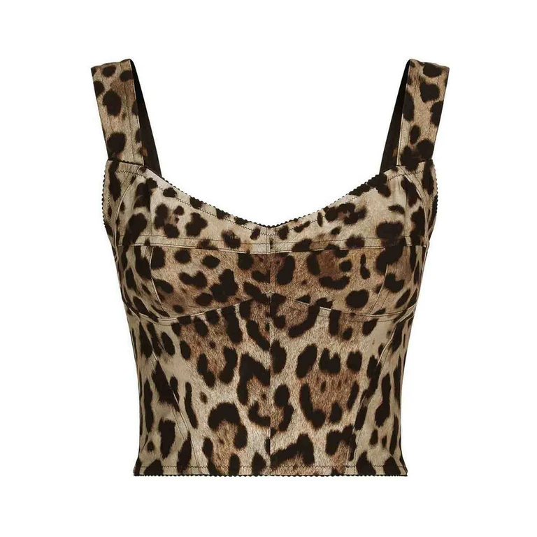 Dolce & Gabbana Top - Imprimé Animal