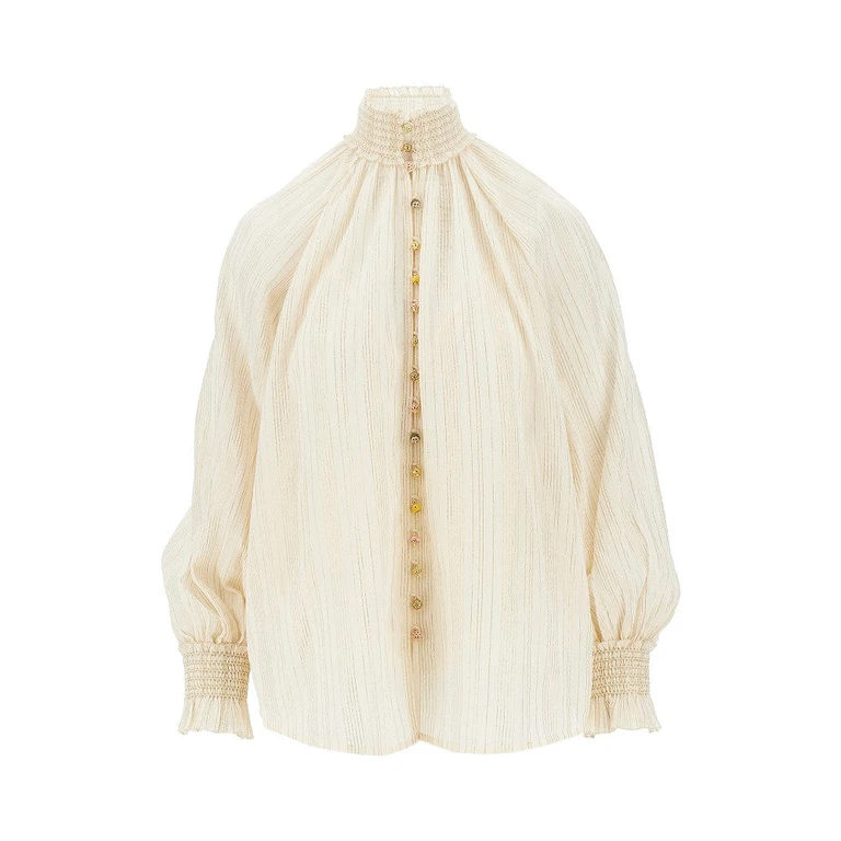 ZIMMERMANN 'Aster' cotton and silk blouse Woman I