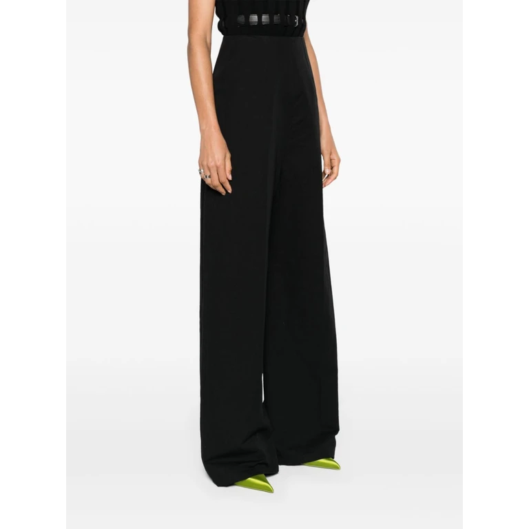 SportMax Black Crassotrousers