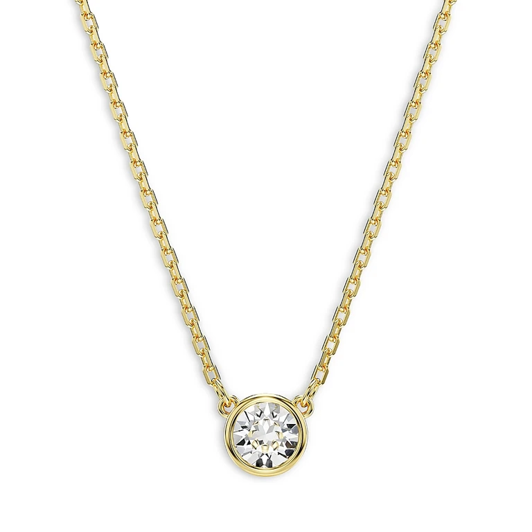 Swarovski Imber Round Pendant Necklace, 15