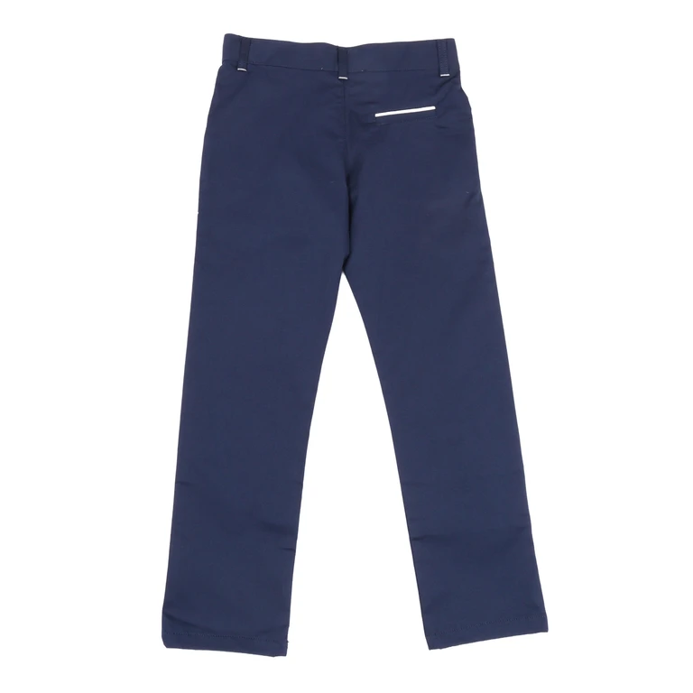 Tartine & Chocolat Pantalone Elegante Blue Cotton Elastane Pant