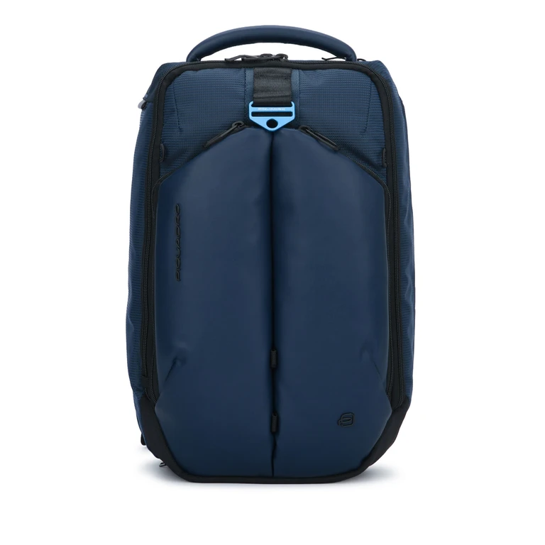 Piquadro Zaino Porta Pc 14 2 Comparti Tessuto E Materi Blu Zaini - Unisex