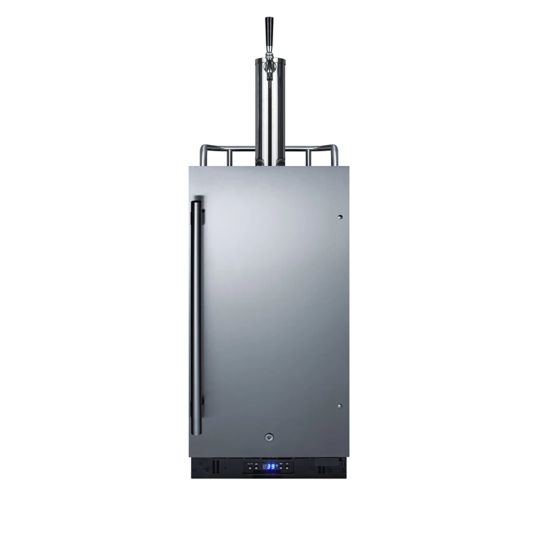 Summit 15 Inch Built-In Kegerator - Stainless Steel