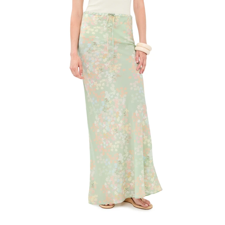 Bernadette Emily Silk Skirt Jasmine/Mint 44