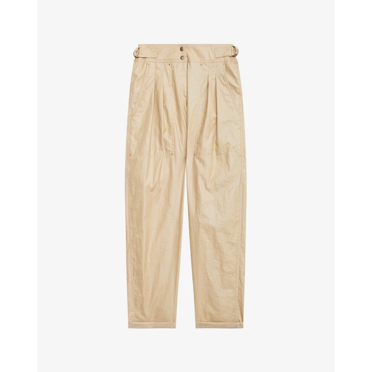 Pantalon Fidji - Femme - Beige - Taille34 - Isabel Marant