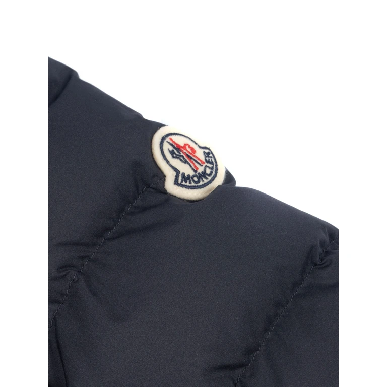 Moncler Baby Mola Long Parka Blue