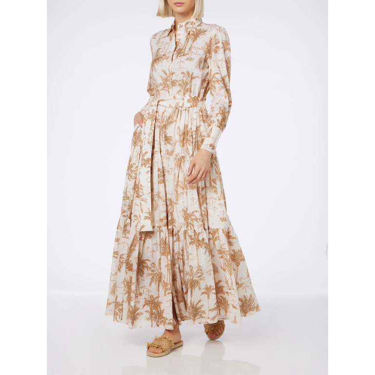 MC2 Saint Barth Woman Toile De Jouy Cotton Dress Jensen