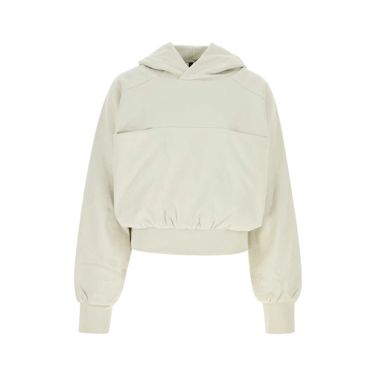 Entire Studios Chalk Cotton Sweatshirt Rice Esterno: Cotone Felpe - Unisex