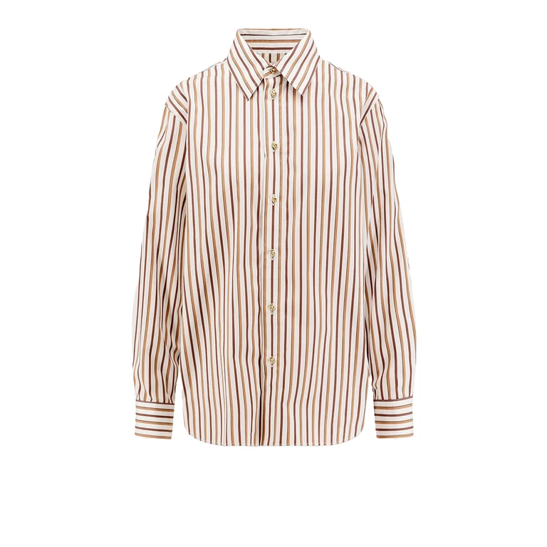 Burberry Embroidered Poplin Shirt