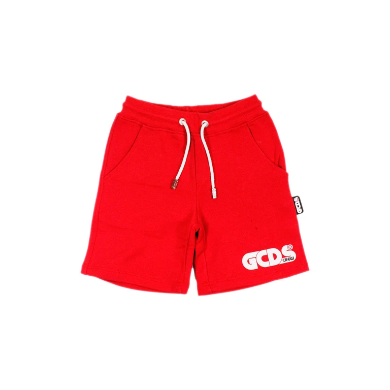 GCDS Shorts Red 100co