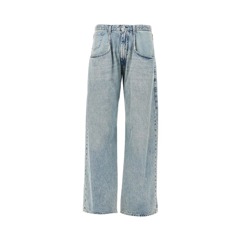 MAISON MARGIELA Straight leg Loose Fit jeans Woman 25