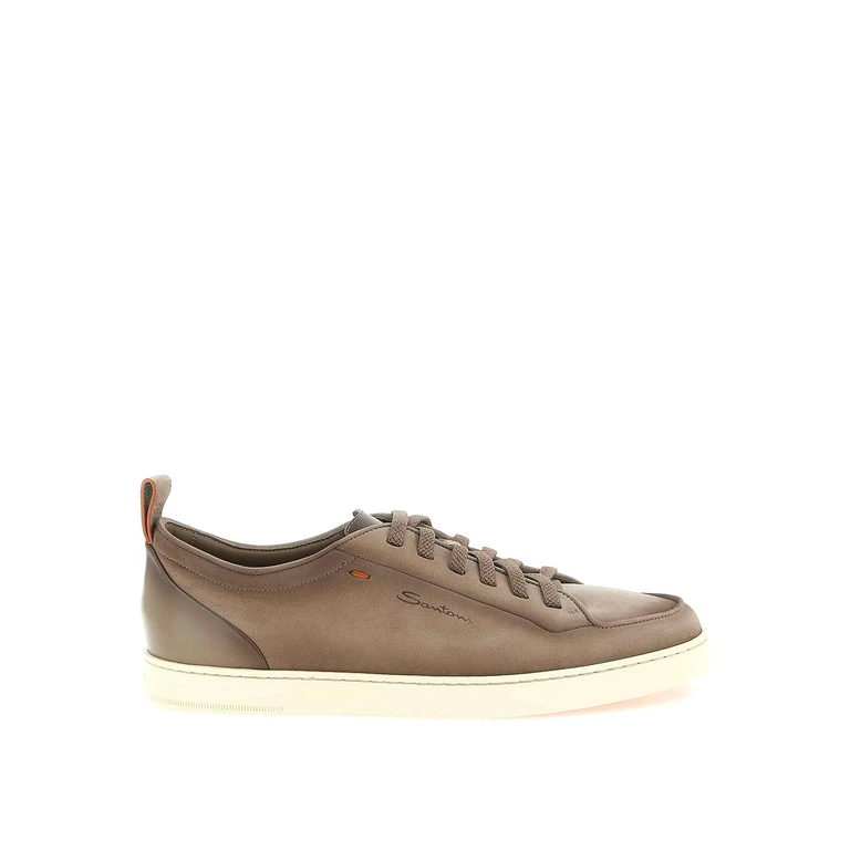 Santoni Baskets - Beige (MBNO22184TIRTFEHE55)