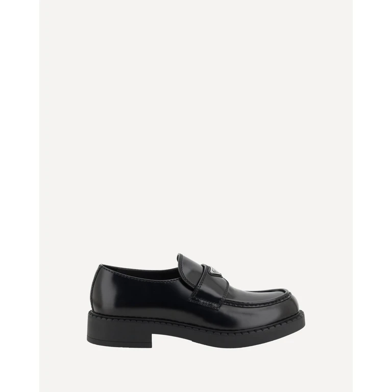 PRADA Leather Loafers Male 6