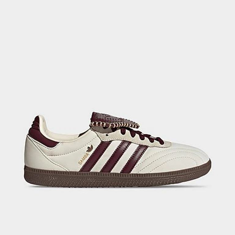 adidas femme Originals Samba Long Tongue chaussures décontractées en Cream White/Core Black/Gum