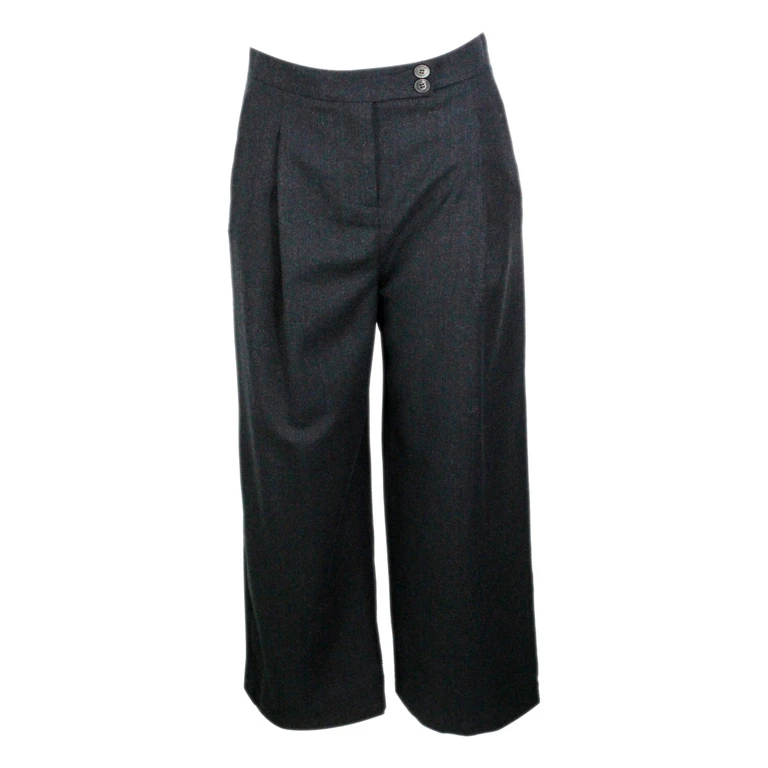 Eleventy Pantalons Décontractés - Blanc