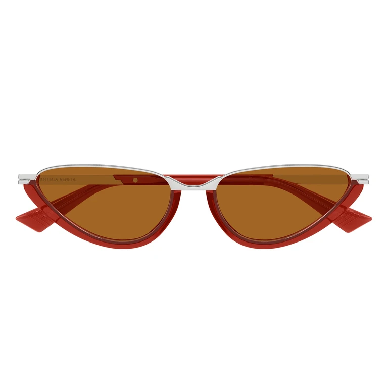 Bv1346s-002 - Red Silver Nd Acetate Sunglasses - Women