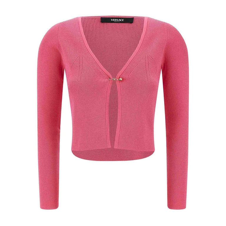 Versace safety Pin Cardigan