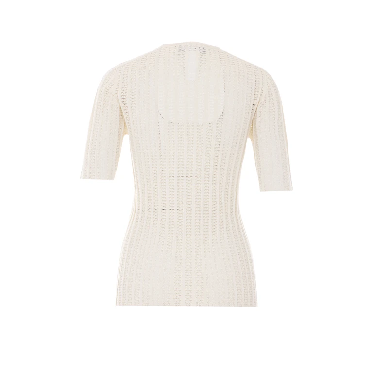 Fabiana Filippi Sweaters White Cotton - Women