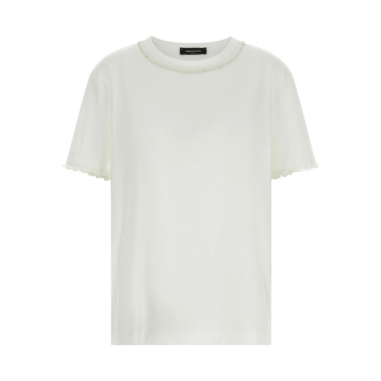 T-shirt Moschino con ricamo corona d'alloro Uomo S