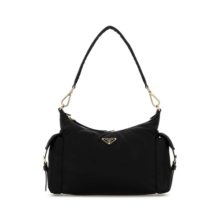 Prada Black Re-Nylon Shoulder Bag Nero Borse A Mano - Women