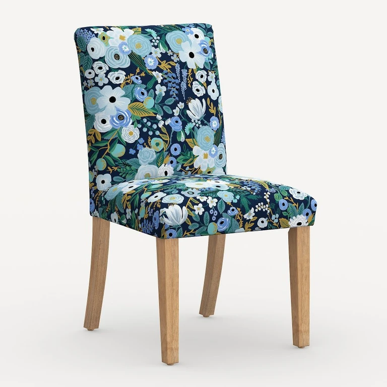 Lorraine Garden Party Blue Dining Chair